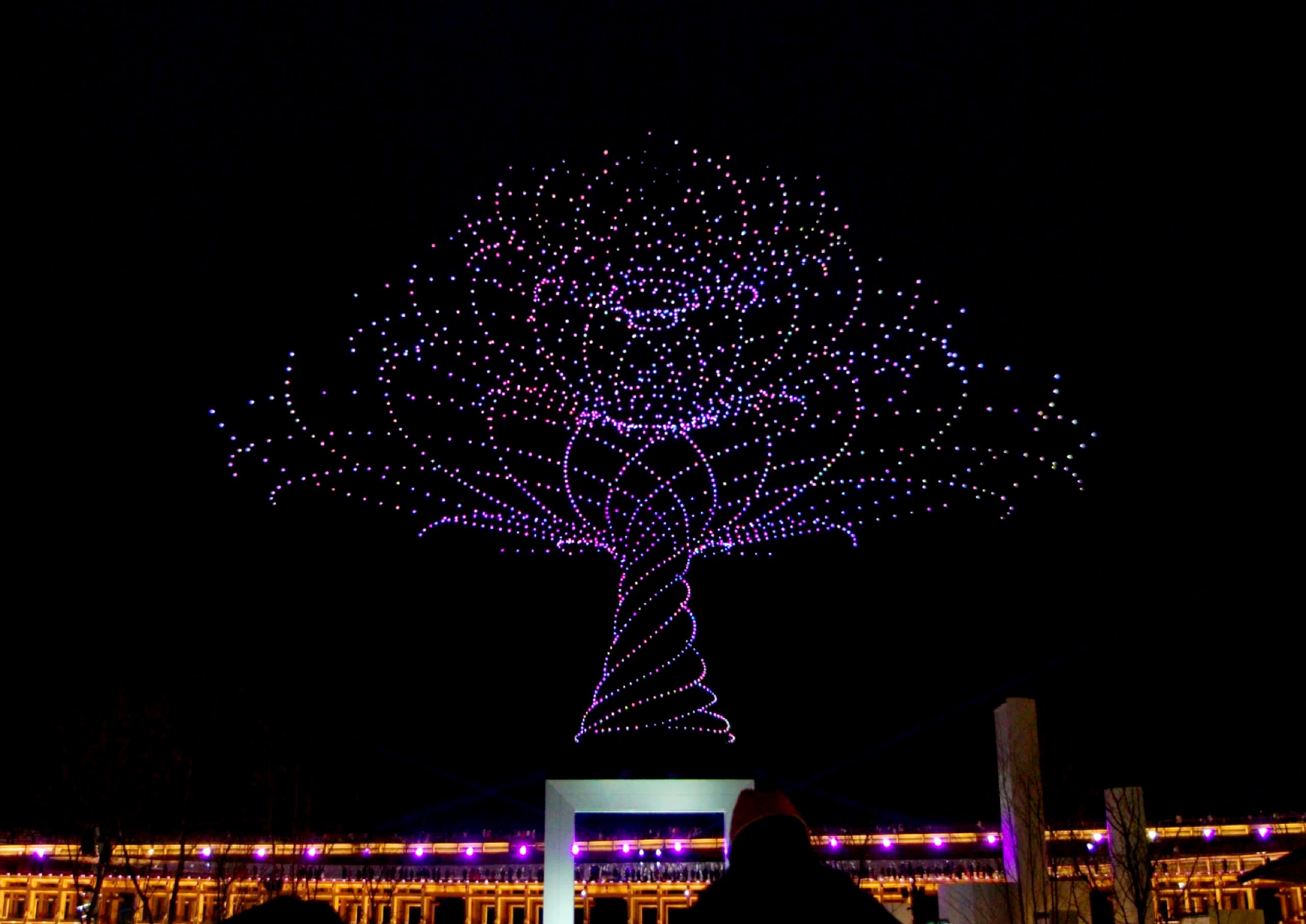 One World, One Planet.】7月7日からドローン特別演出「Flash Wish