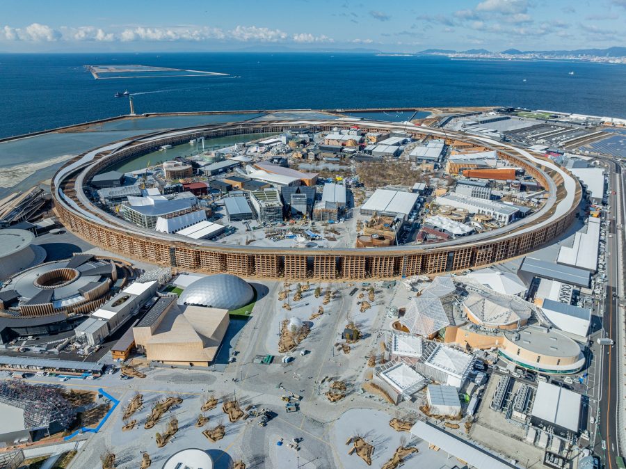 2025年日本国際博覧会（大阪・関西万博）会場のシンボル「大屋根リング