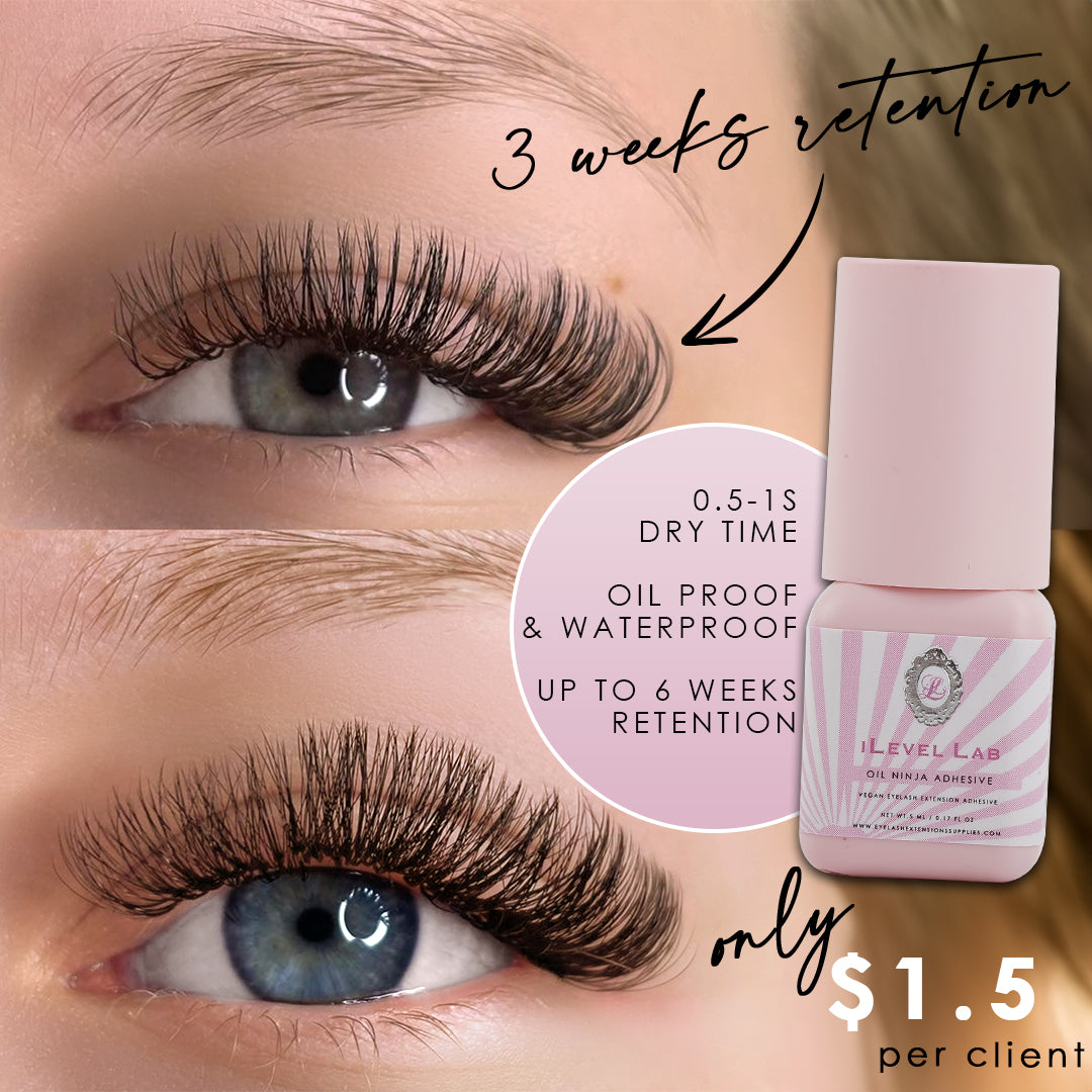 OIL NINJA LASH ADHESIVE – iLevel Lab