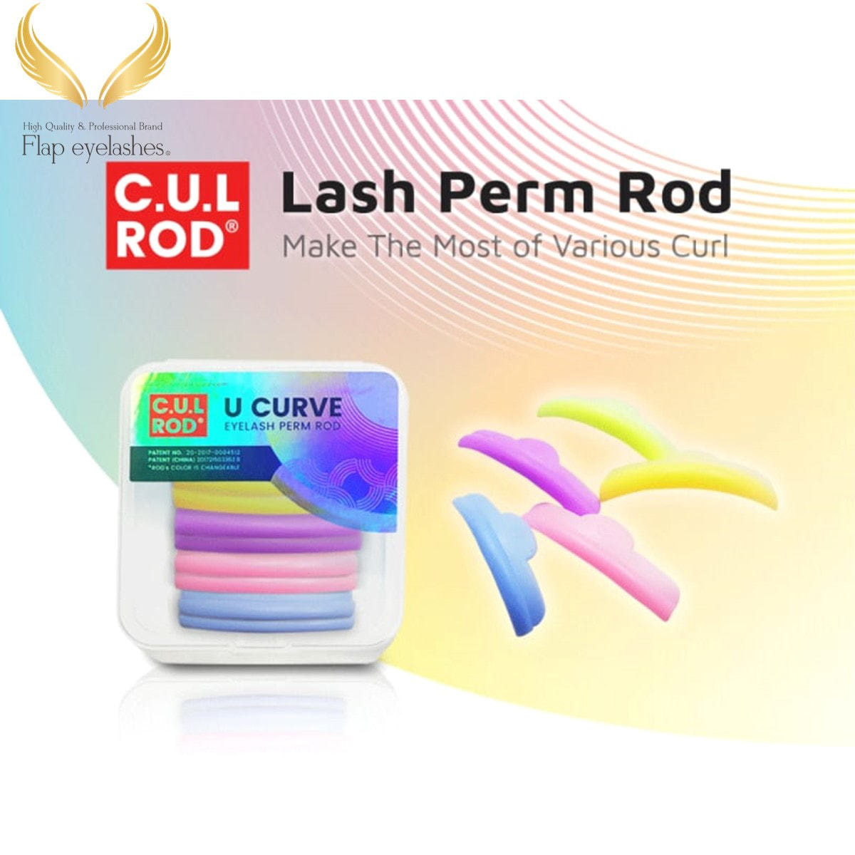 Flap eyelashes】Uカールロッドセットの通販・卸売り | アイラッシュ