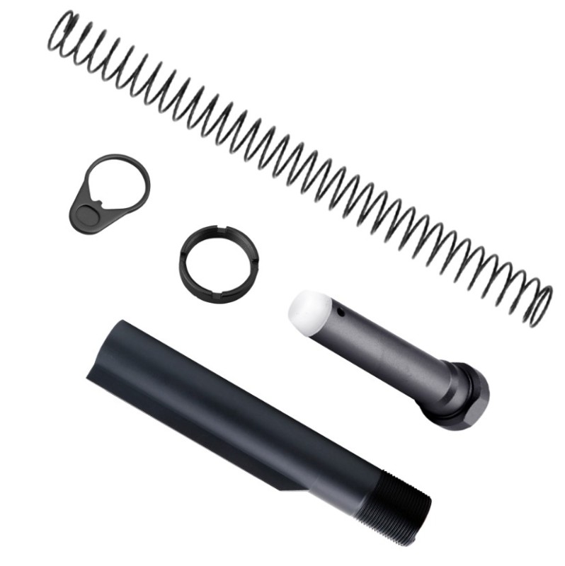 AR-15 M4 Buffer Tube Kit – 6 Position Mil-Spec – Founding Fathers