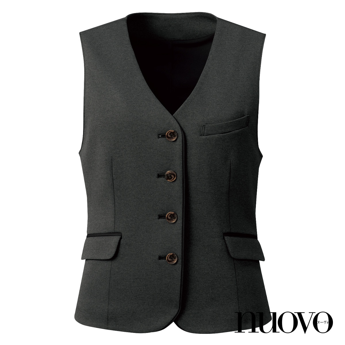 FV36412 ニットベスト｜医療用白衣・介護ユニフォーム・事務服の