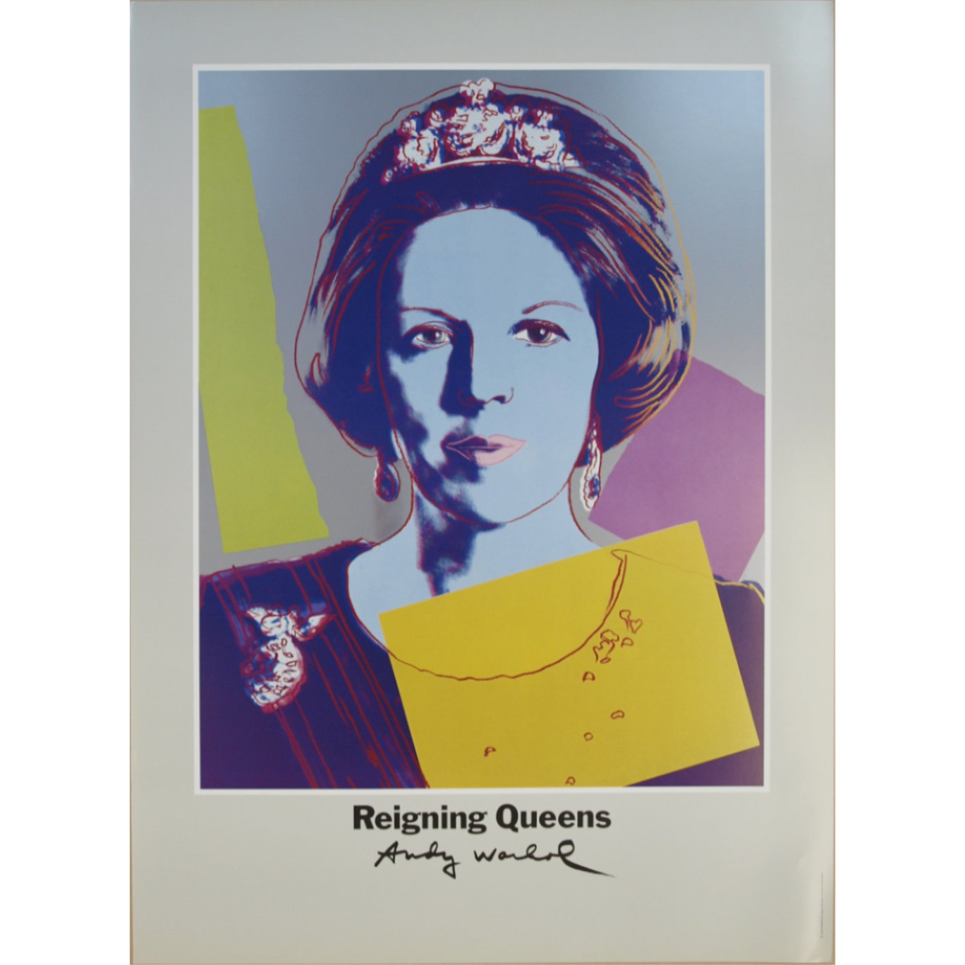 Reigning Queens,Queen Beatrix/アンディ・ウォーホル【Andy Warhol