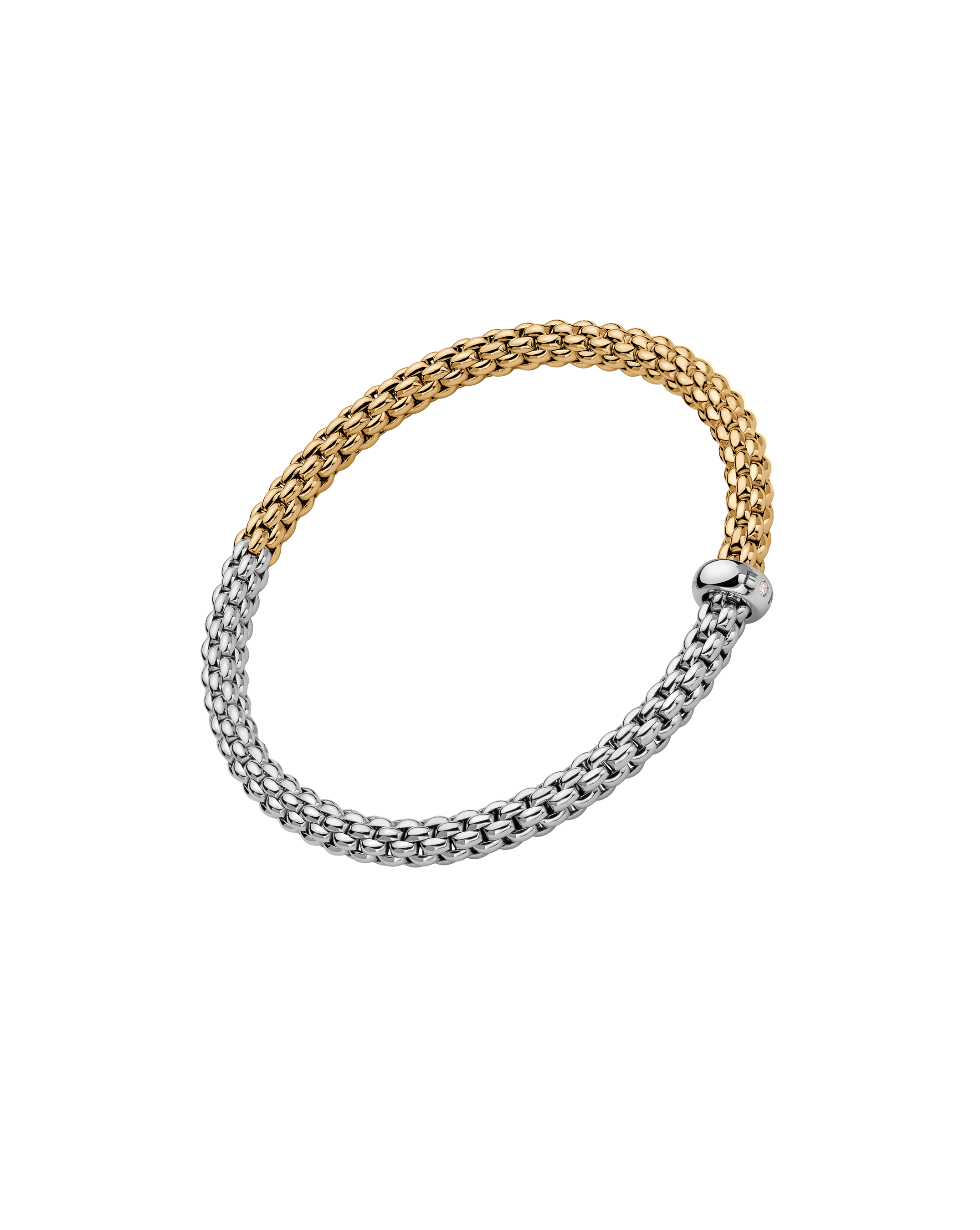 Flex'it ブレスレット バイカラー メッシュチェーン - 01M06B2_BB - FOPE