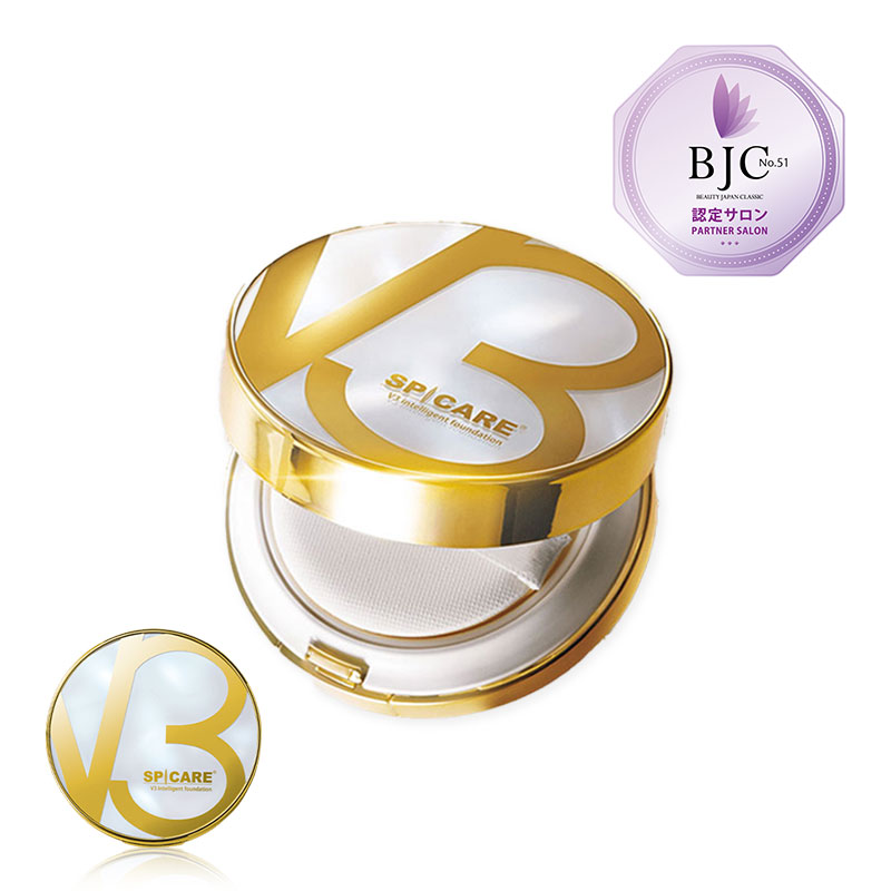 正規販売店】V3 インテリジェント ファンデーション 15g 【天然針状水