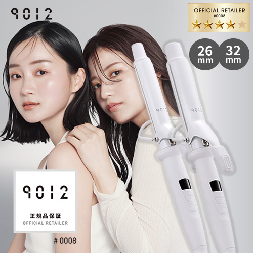 正規販売店】クレイツ イオン カールアイロン 26mm/32mm CC9012-G26W