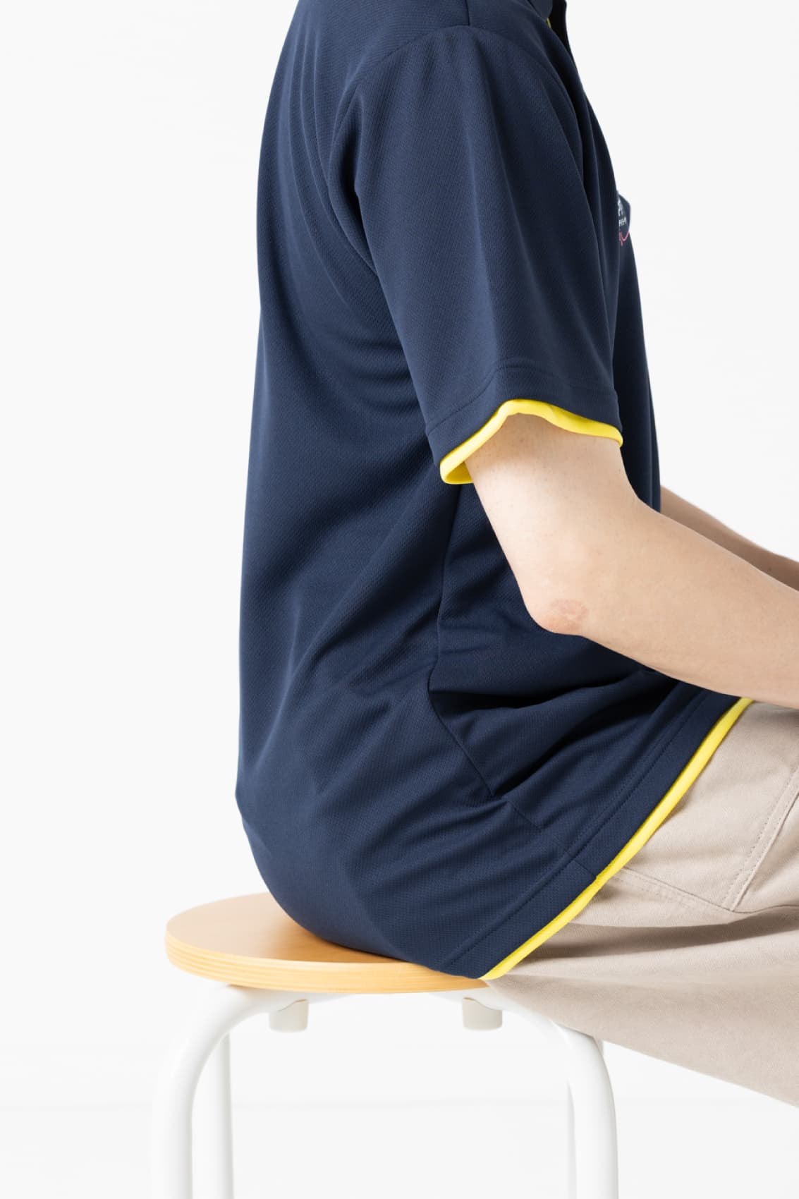 レイヤードドライポロシャツ[glimmer 339AYP]｜オリジナル刺繍