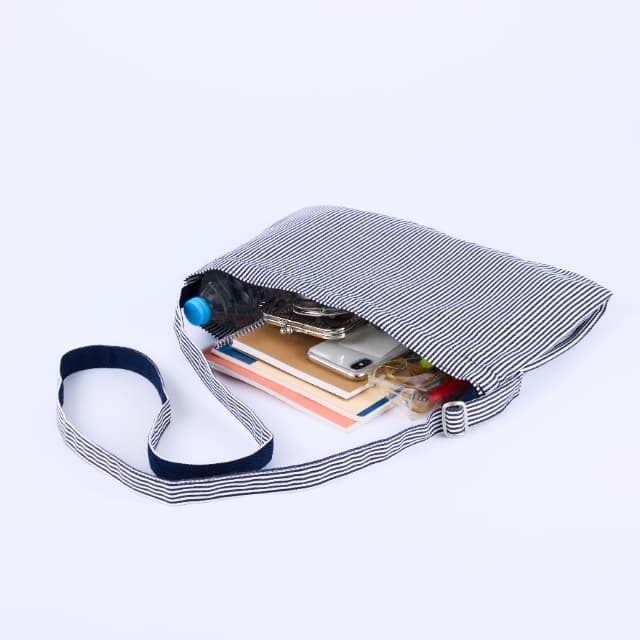 キャンバスショルダーサコッシュポケット付[TRUSS CMB-034