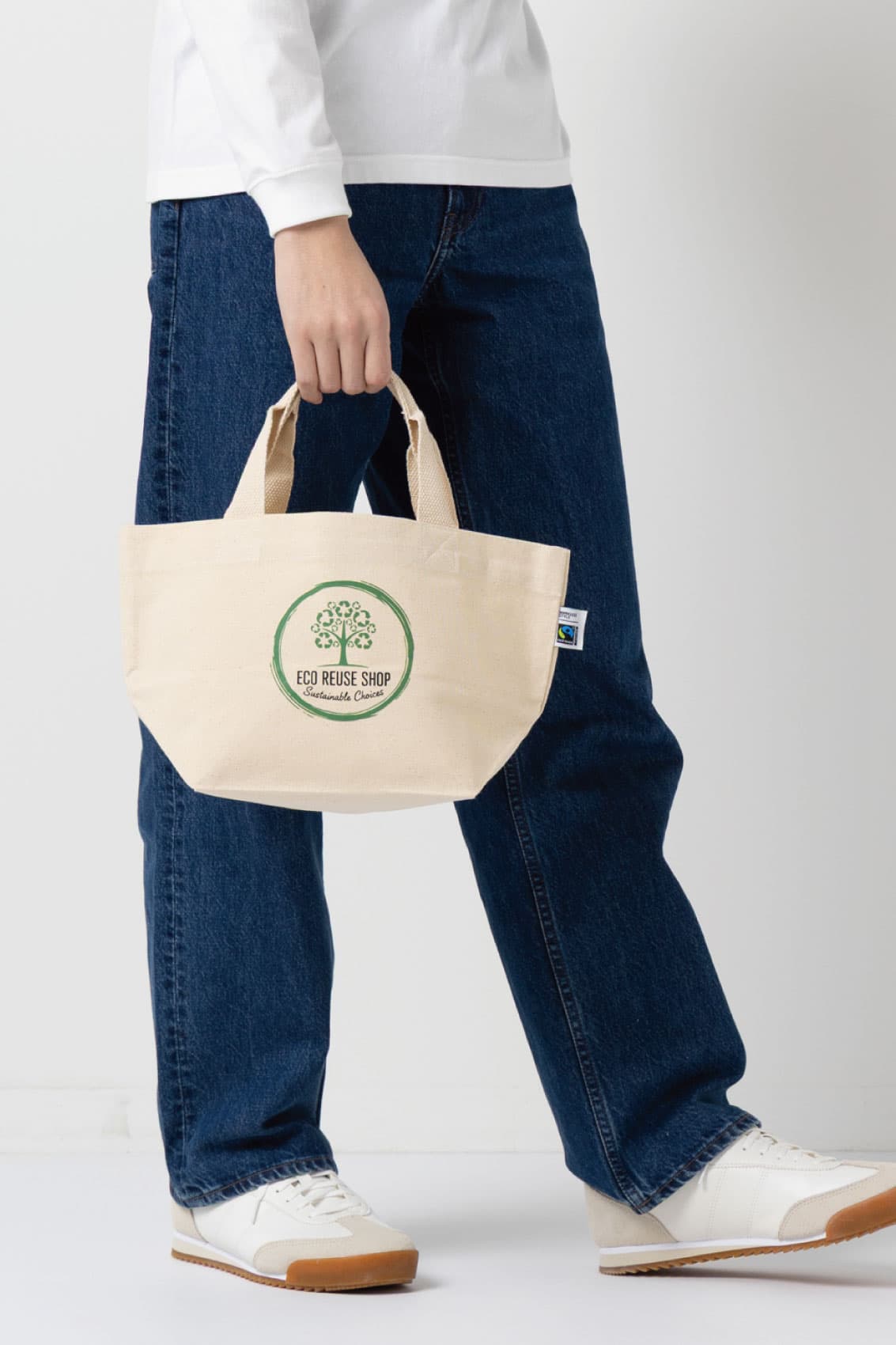 フェアトレードキャンバストート（S）[MARKLESS STYLE TF-0003