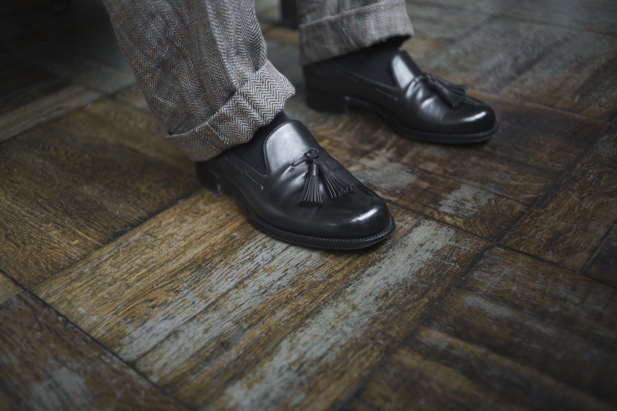 Tassel loafer Plain toe - forme leather & shoes