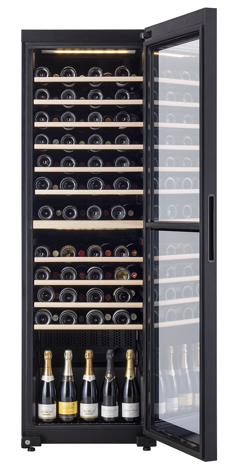 CASUAL+ カジュアルプラス FJC-366GD(BK) | ワインセラーのフォル