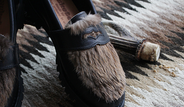 YUKETEN / ユケテン】Penny Loafer ”Beaver Hair”ビーバーヘアーを使っ