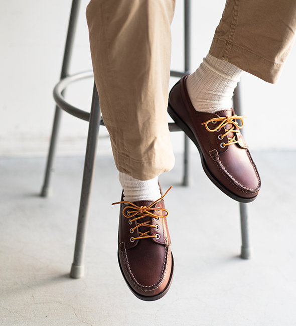RANCOURT&Co】Ranger Moc “Brown Latigo” 『Made In Maine USA』FORTの