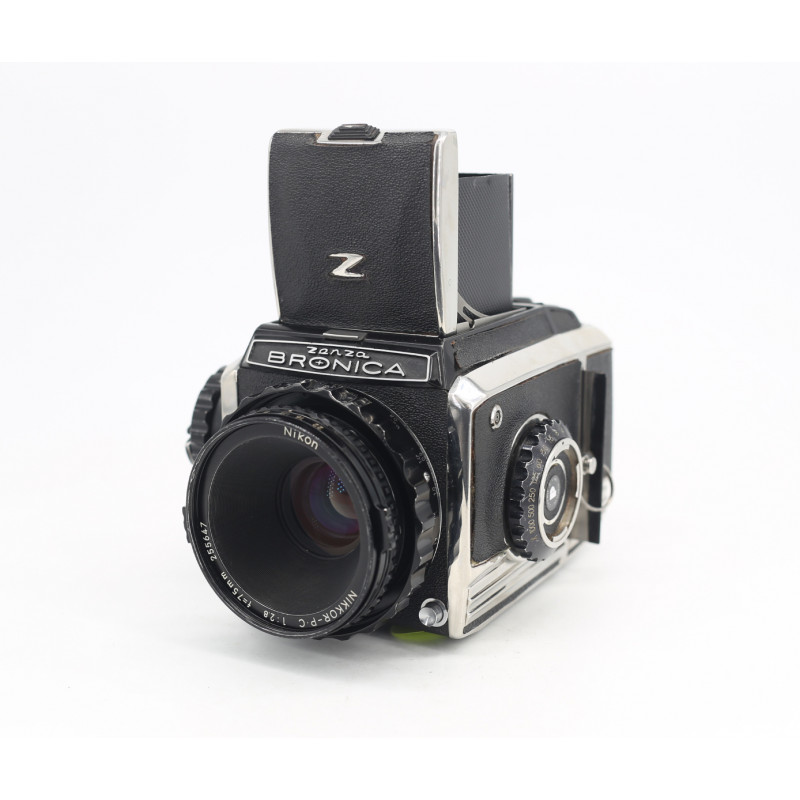 ZENZA BRONICA S2 + NIKKOR-PC 75mm F2.8 USATO | Fcf Forniture Cine Foto