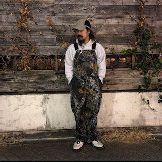 村上です！！！！！☆Carhartt☆リアルツリーカモ☆オーバーオール