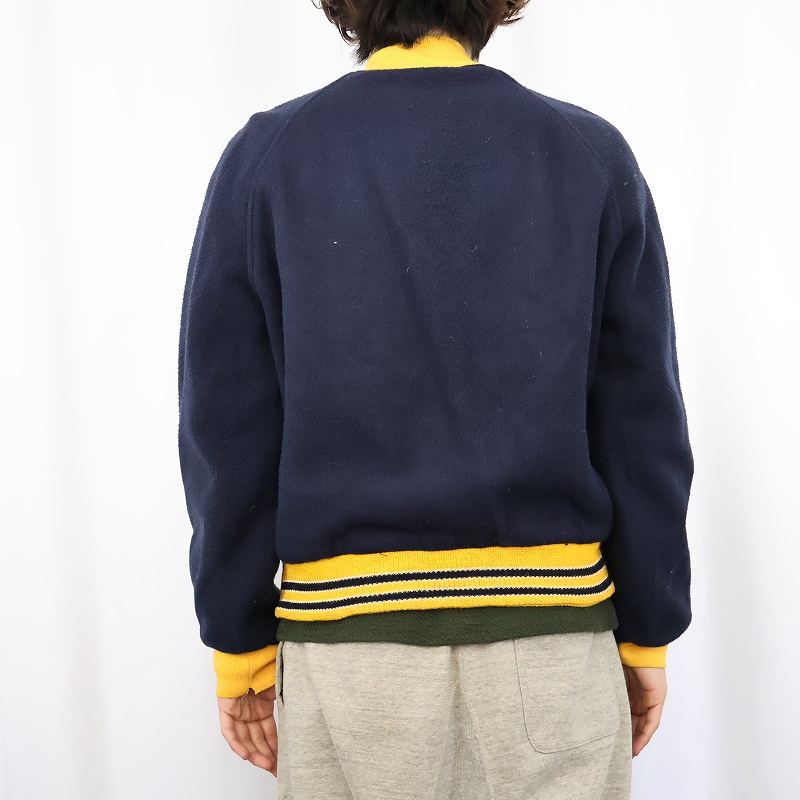 60年代 70年代 60s 70s ウールジャケット ネイビー 紺 | ビンテージ