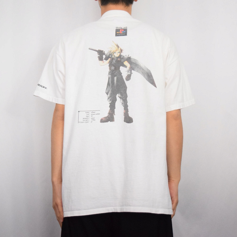 FINALFANTASY7ファイナルファンタジーTシャツ古着ゲームy2k映画