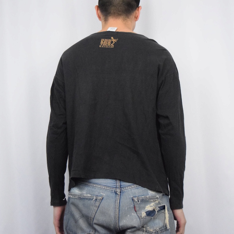 90年代 90s 長袖Tシャツ ブラック 黒 ザブルーハーツ │ヴィテージ古着