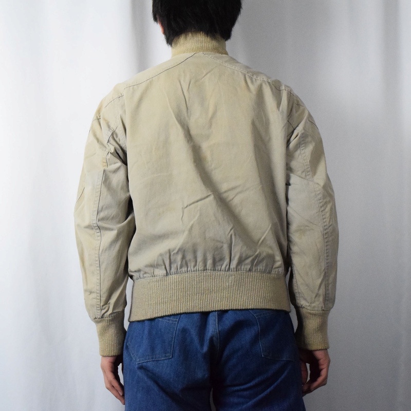 50s 60s 50年代 60年代 ブルゾン 緑 グリーン バトウィン ワッペン付き