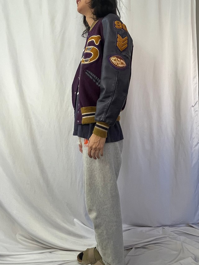 60s 60年代 アワードジャケット 紫 パープル | ビンテージ古着屋Feeet