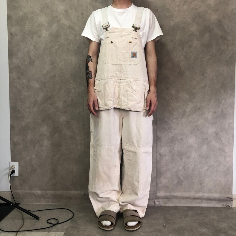 90s 90年代 アメリカ製 カーハート ワーク ペインター 白 ホワイト