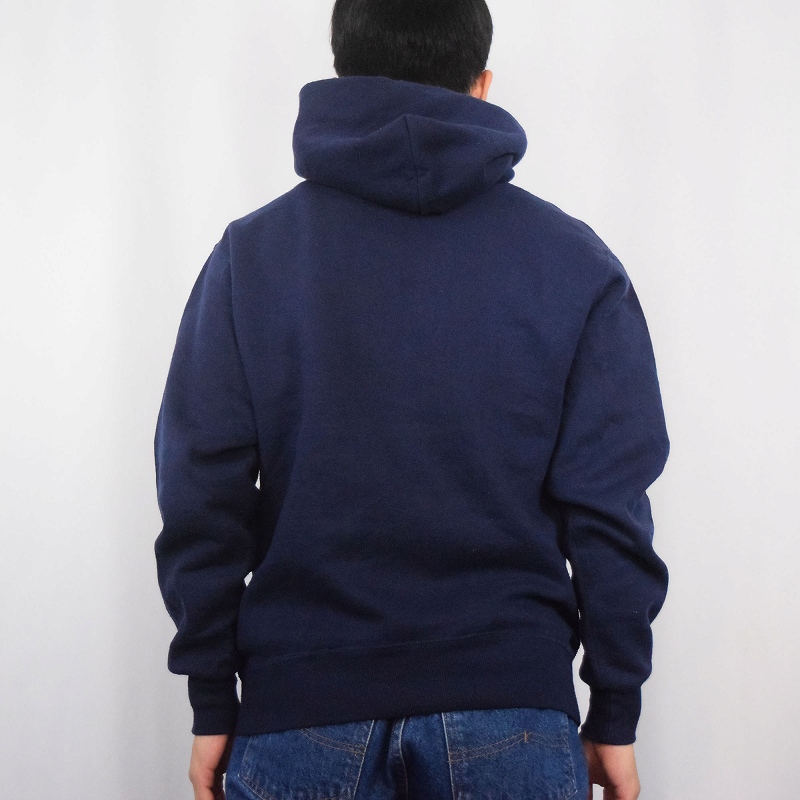 90年代 90s ラッセルアスレチック アメリカ製 紺 ネイビー パーカー