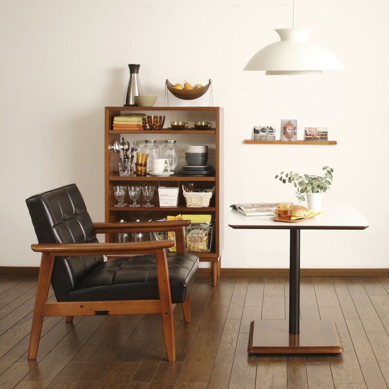 カリモク60+ シェルフ（ウォールナット色塗装） – FELICE.ONLINE