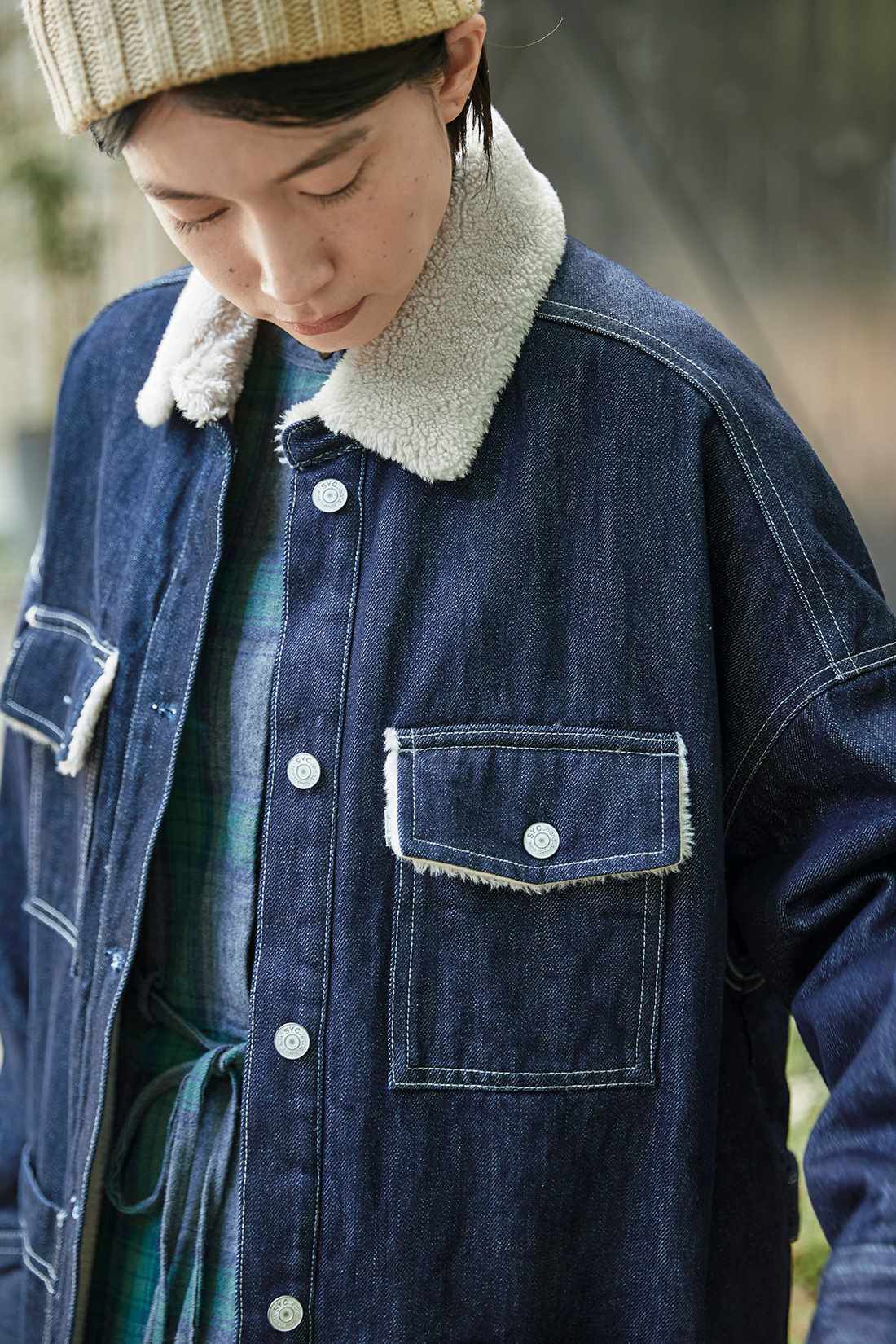 サニークラウズ 裏ボアジージャンコート〈レディース〉｜Sunny clouds