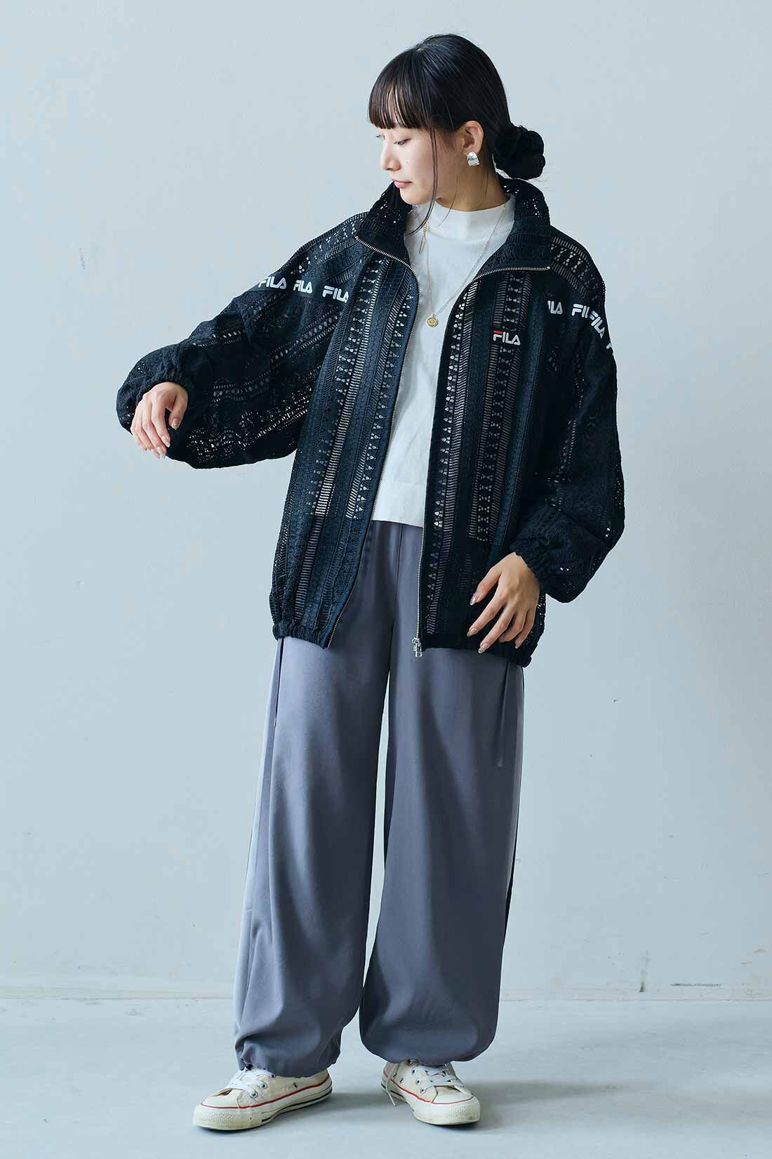 MEDE19F FILA for MEDE19F 大人も着られる レース素材のトラック