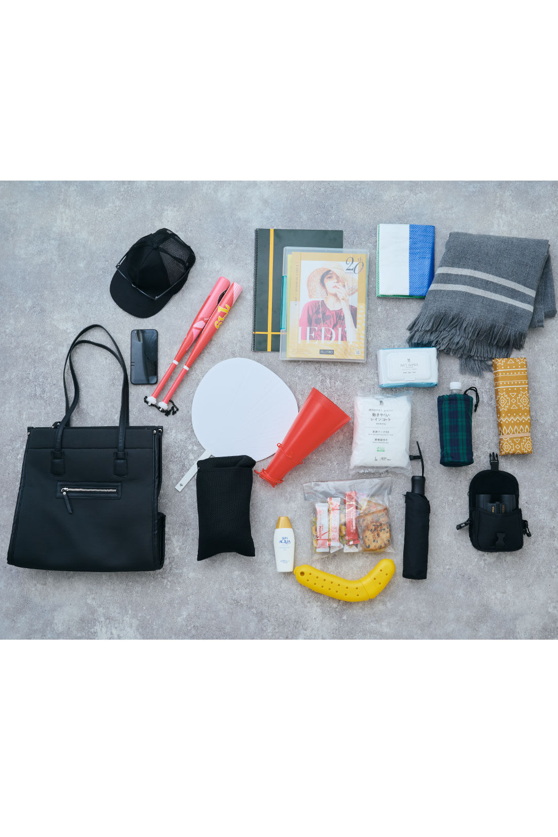 IEDIT ワガママ企画 感激！ ライブも観戦も！ 軽やか素材で大容量