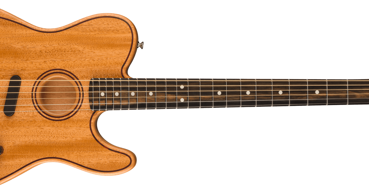 American Acoustasonic® Telecaster® All-Mahogany – Fender