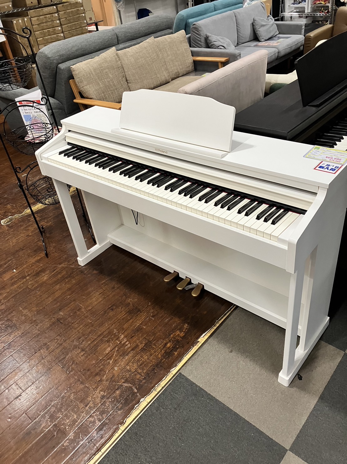 2018年製 Roland 電子ピアノ HP601 ローランド】お買取りしました