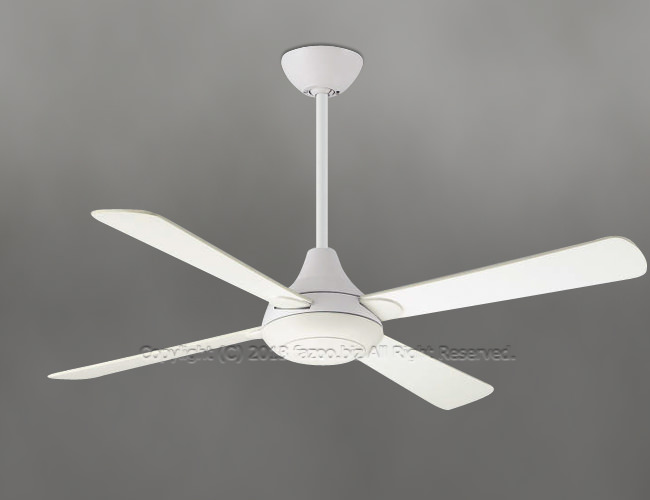 大風量 傾斜対応 軽量 壁コントローラ式 コイズミ製シーリングファン