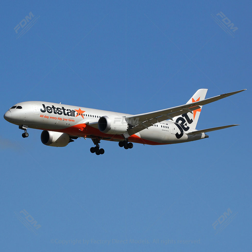 Custom-Built Boeing 787-8 Jetstar Airways Airplane Model | Factory