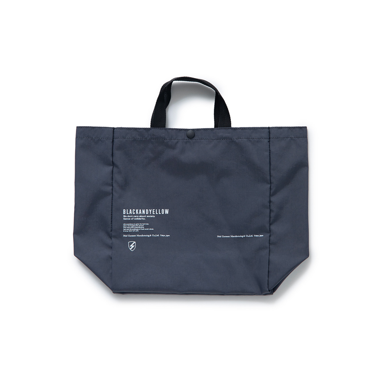 RATS(ラッツ) / NYLON MINI TOTE BAG(CHARCOAL)(25'RA-0512