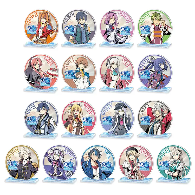 軌跡シリーズ20周年記念 アクリルコースタースタンド（17種