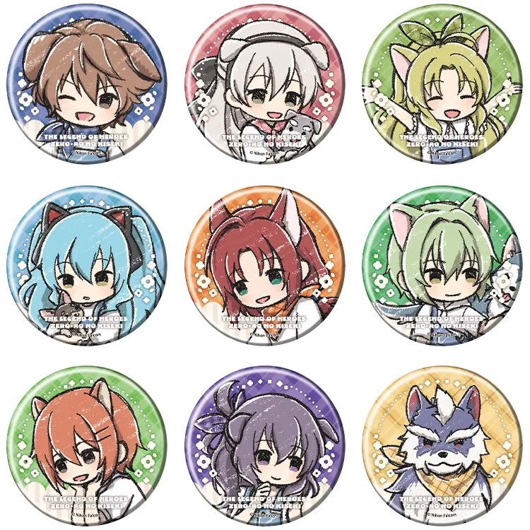 英雄伝説 碧の軌跡」ラバーストラップ Vol.2（全6種） | 日本