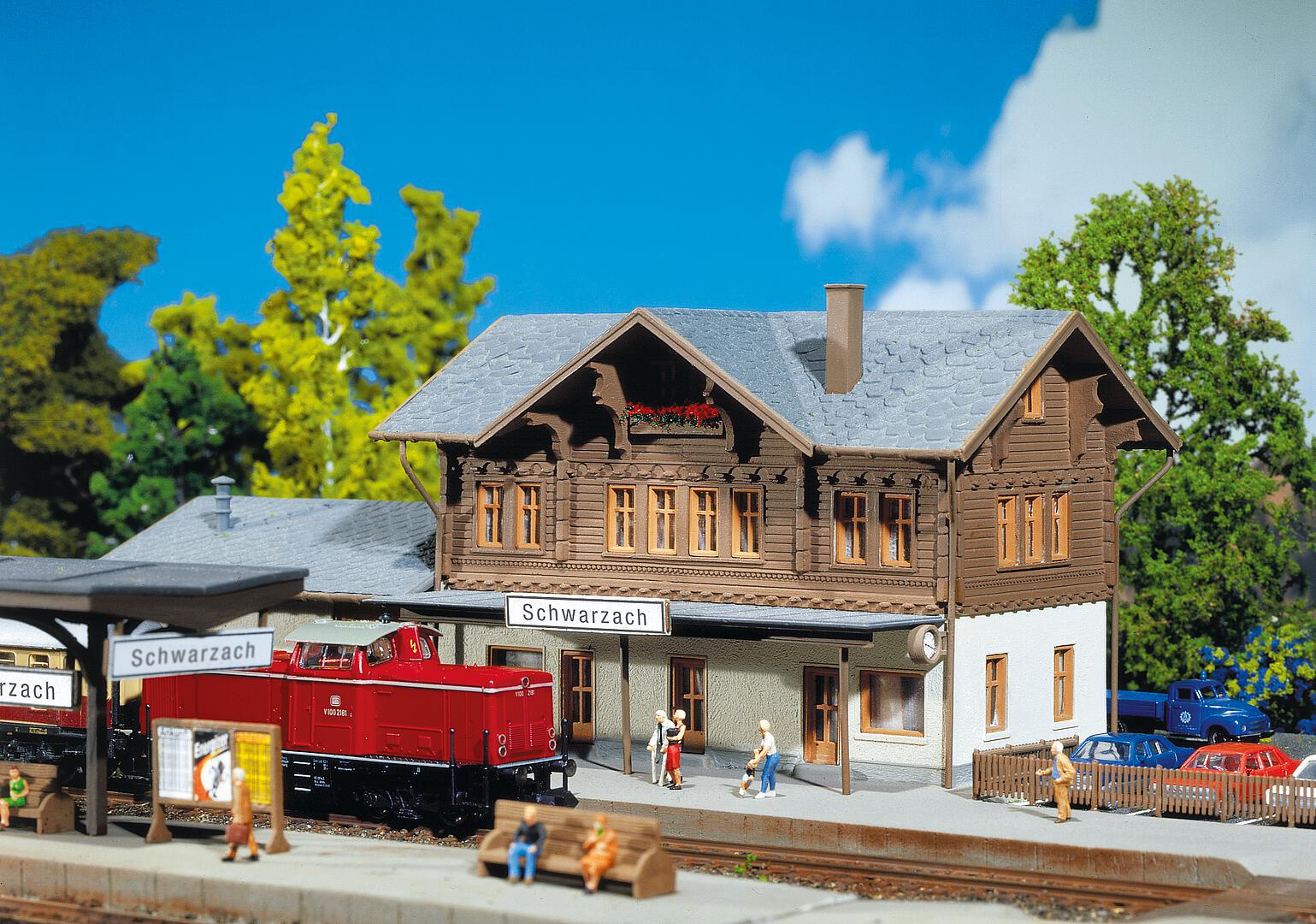 Schwarzach Station | Railway stations | Trains and railways