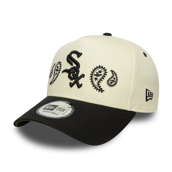CHICAGO WHITE SOX MLB PAISLEY WHITE DARK GREEN UV / NEW ERA 9FORTY A-F