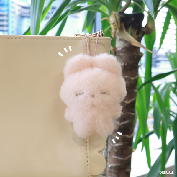 大人気ぬいぐるみ作家REMMEの『うさぎのねむちゃん』より、ぷち