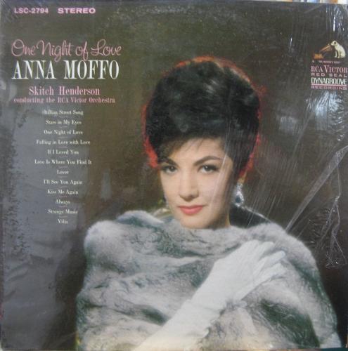 アンナ・モッフォ - ワン・ナイト・オブ・ラブ LSC-2794/中古CD