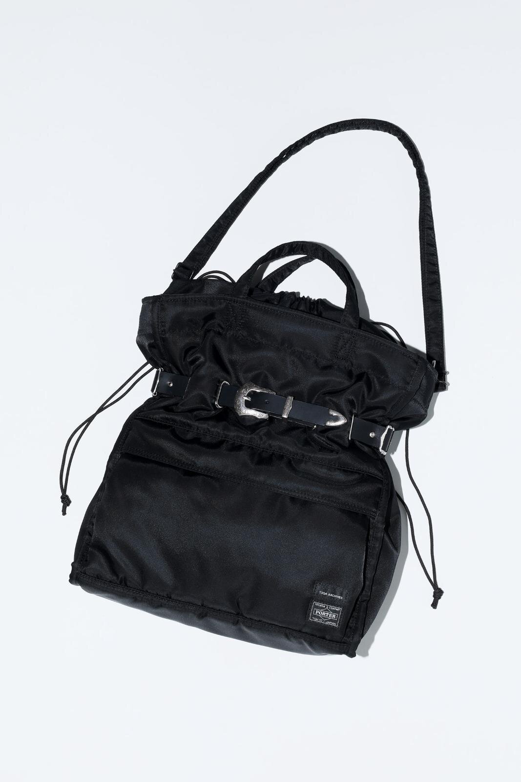 TOGA × ポーター“編み込みハンドル”付きショルダーバッグやバック
