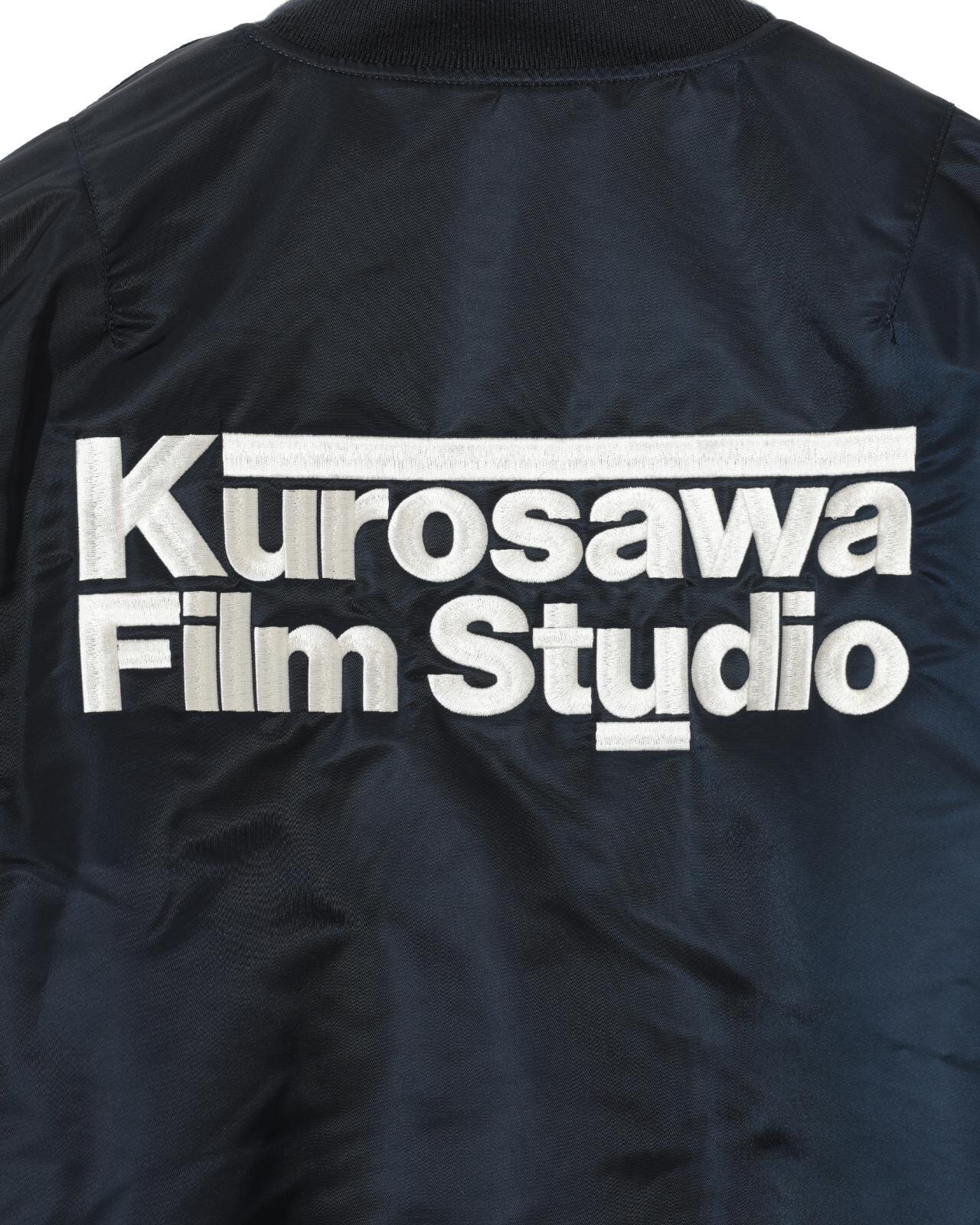 アンダーカバー×黒澤フィルムスタジオ、“ユニフォーム”風ロゴのMA-1