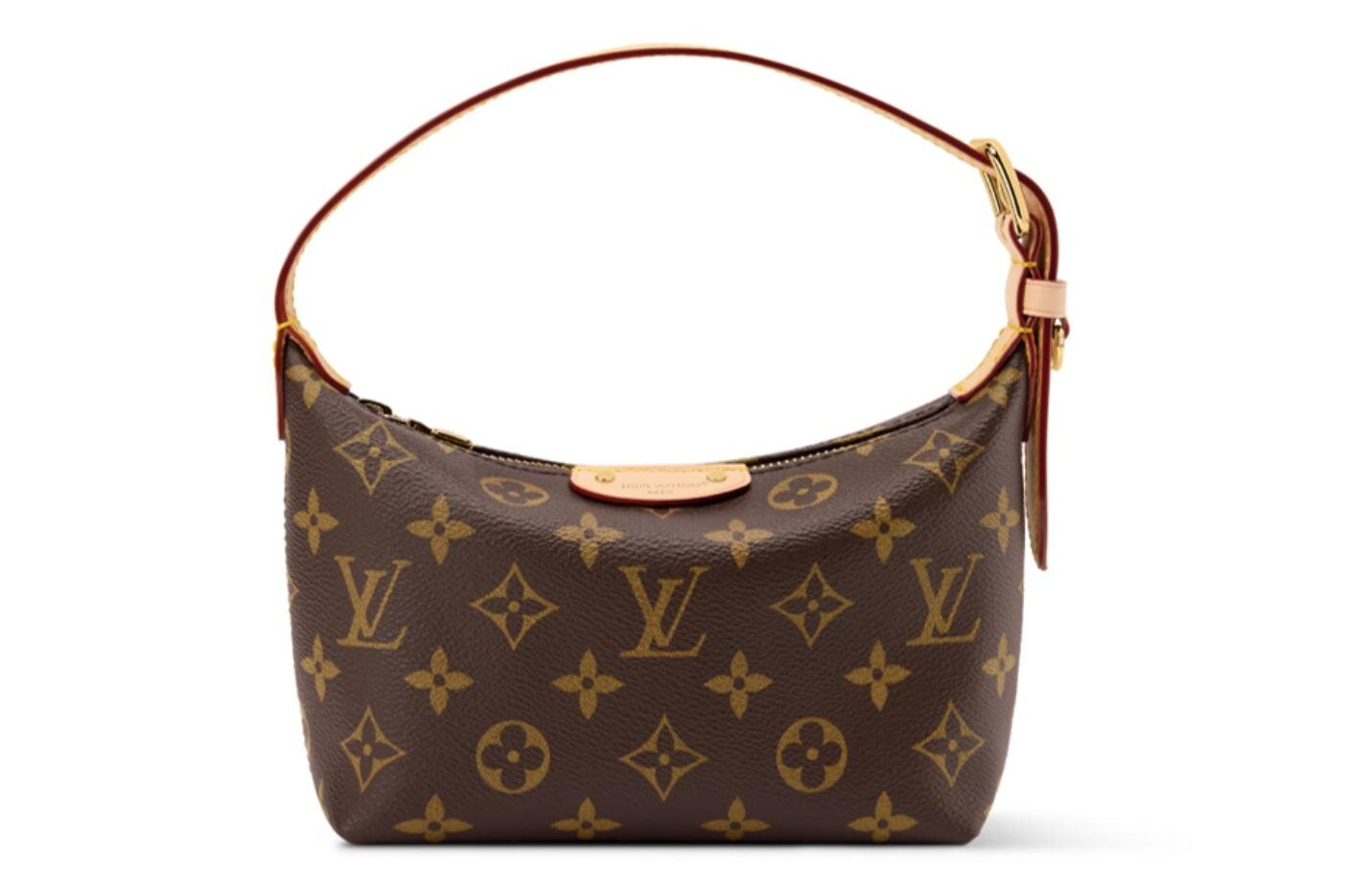 ルイ・ヴィトン”モノグラム・レザー”のバッグ、コンパクトな