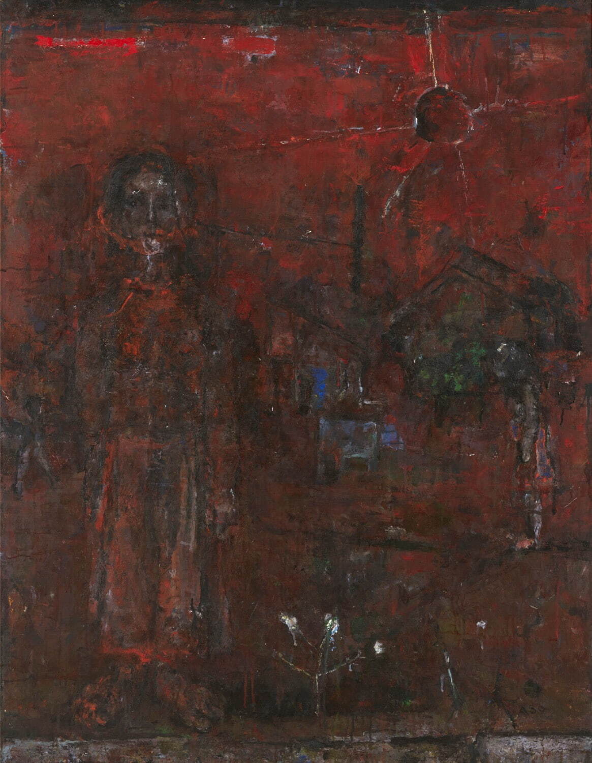 画家・麻生三郎の展覧会が世田谷美術館で - 三軒茶屋時代に着目、人間