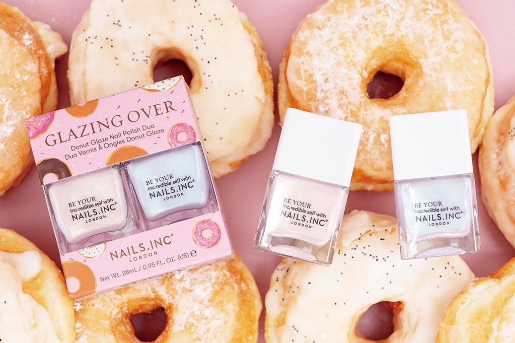 ネイルズ インク23年夏ネイルキット、“グレーズドーナツ着想”シュガー
