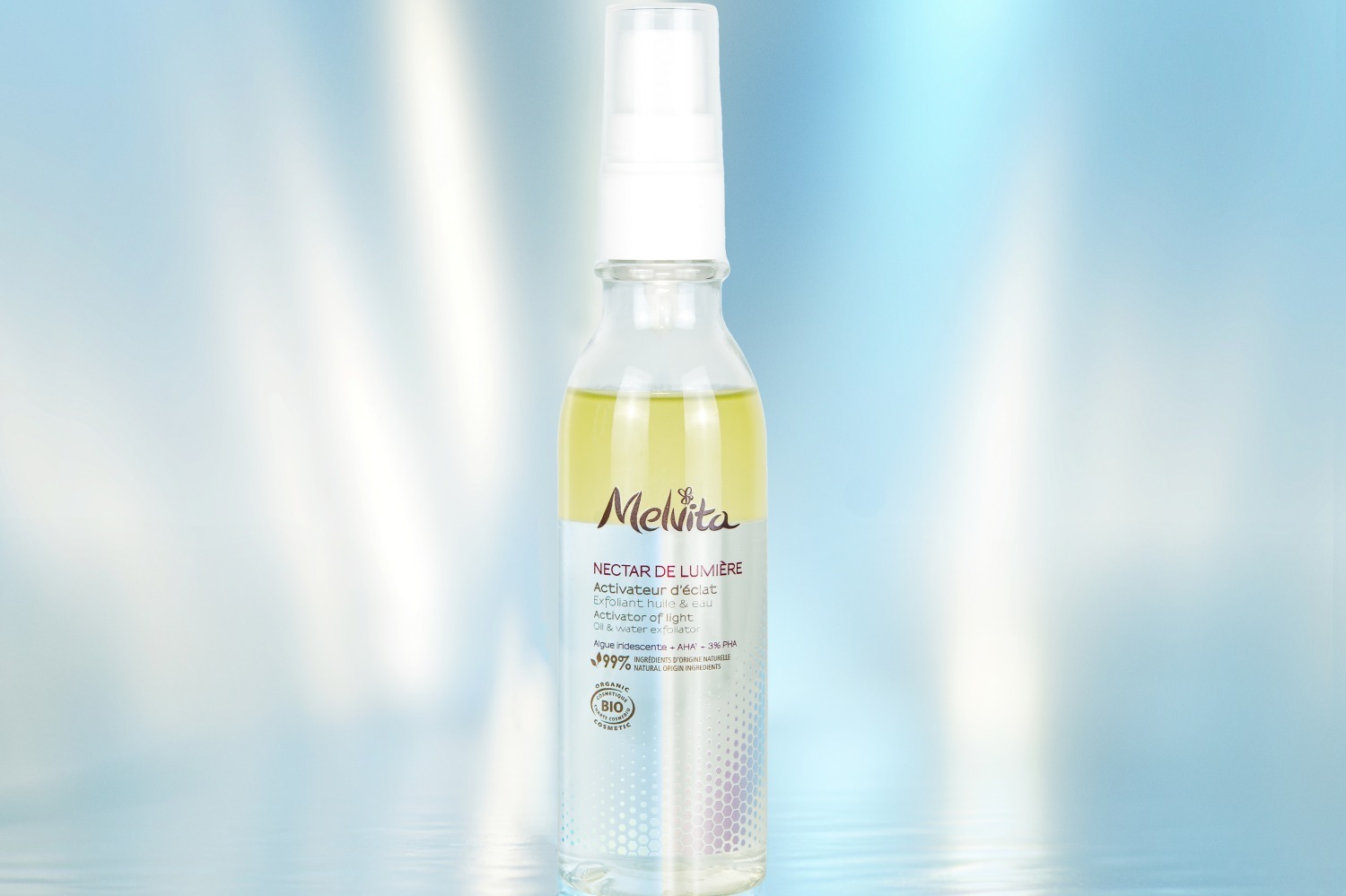 メルヴィータ23年秋スキンケア、“光る海藻配合”オイル＆ウォーターの2