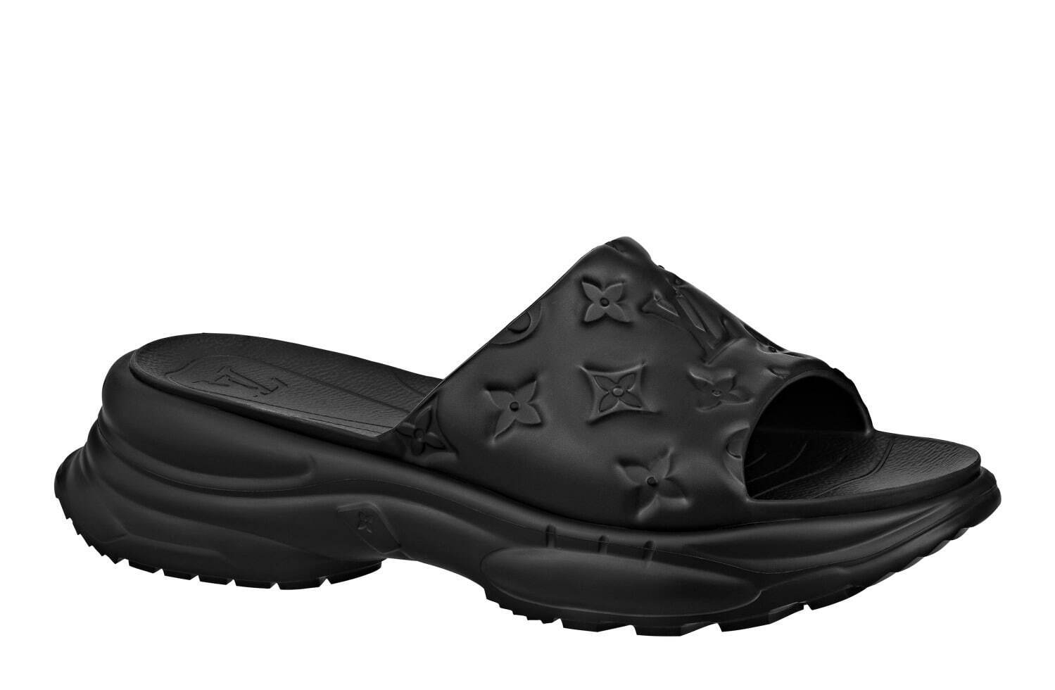 ルイ・ヴィトン新作スポーティーな防水サンダル、モノグラム・パターン