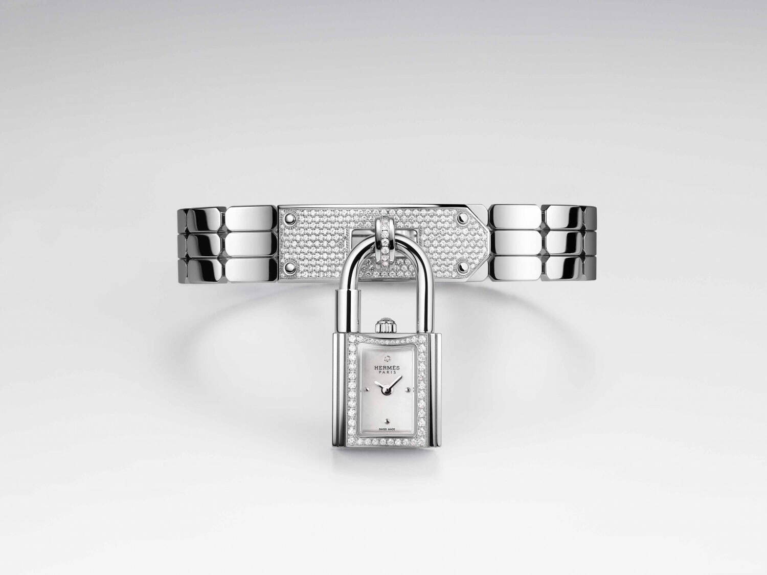 エルメス「ケリー」ウォッチに23年新作腕時計、“錠前”モチーフのケース