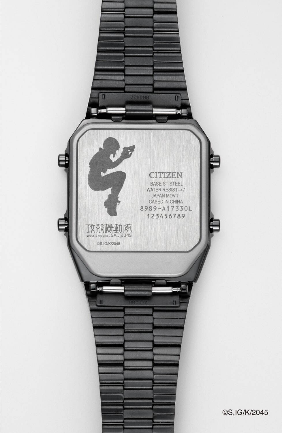 シチズンコレクションの腕時計「アナデジテンプ」×『攻殻機動隊